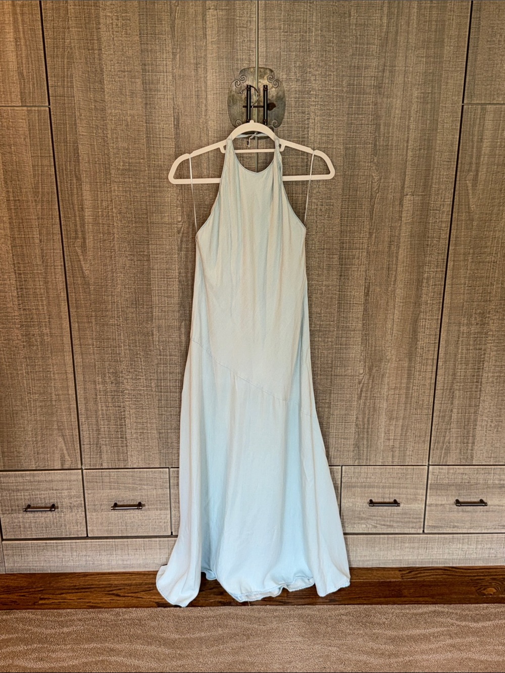 Zara Flowy Halter Summer Dress